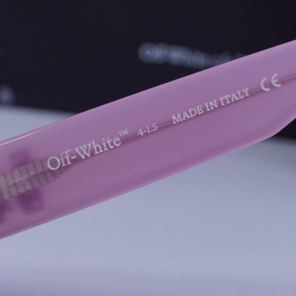 Off-White OERI144 HILO 3007 Cat Eye Sunglasses – Pink/Grey main image 7